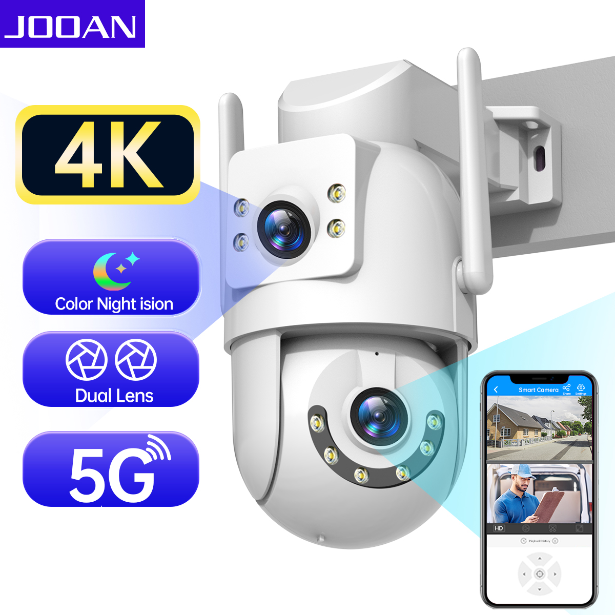 Eufy Camera E220 - Jooan 4K 8MP HD Wifi กล้อง