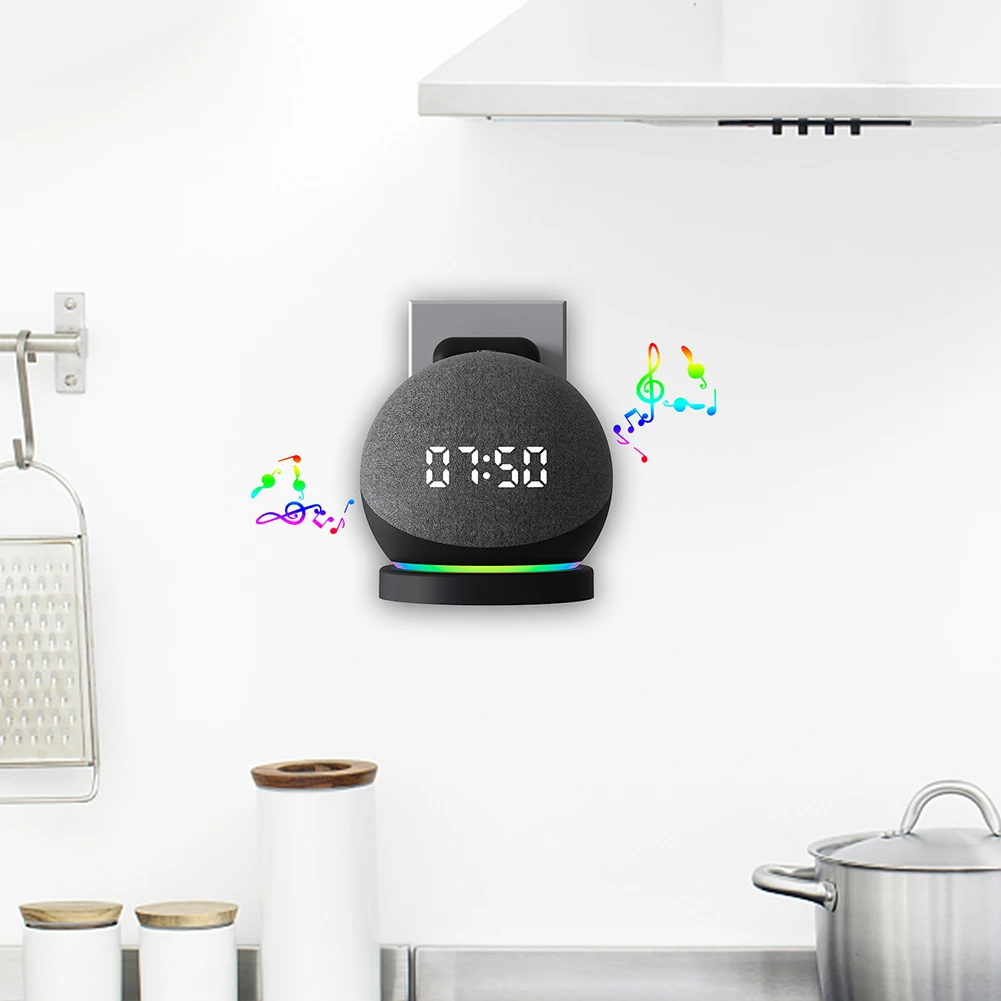 ลําโพงพลาสติก Wall Mount ผู้ถื - Amazon Speaker Echo Dot 5 บทวิจารณ์และราคา