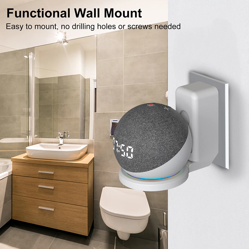 ลําโพงพลาสติก Wall Mount ผู้ถื - Amazon Speaker Echo Dot 5 บทวิจารณ์และราคา