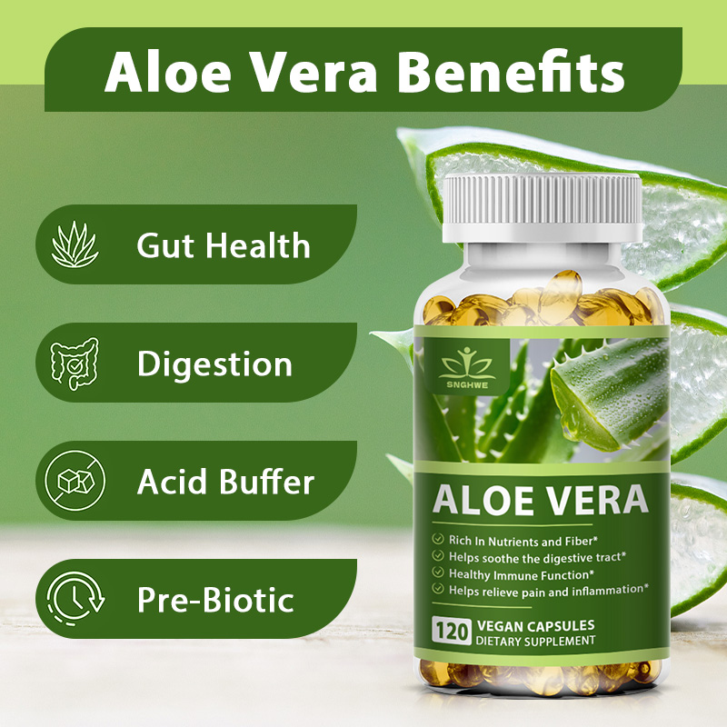 แคปซูลว่านหางจระเข้ออร์แกนิกลด - Aloe Vera Pot บทวิจารณ์และราคา