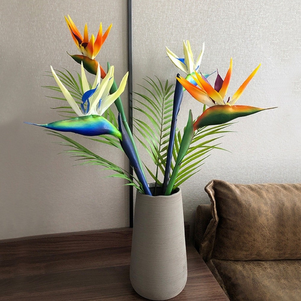 ดอกสตรีลิเซียประดิษฐ์ ก้านยาว  - Bird Paradise Strelitzia บทวิจารณ์และราคา