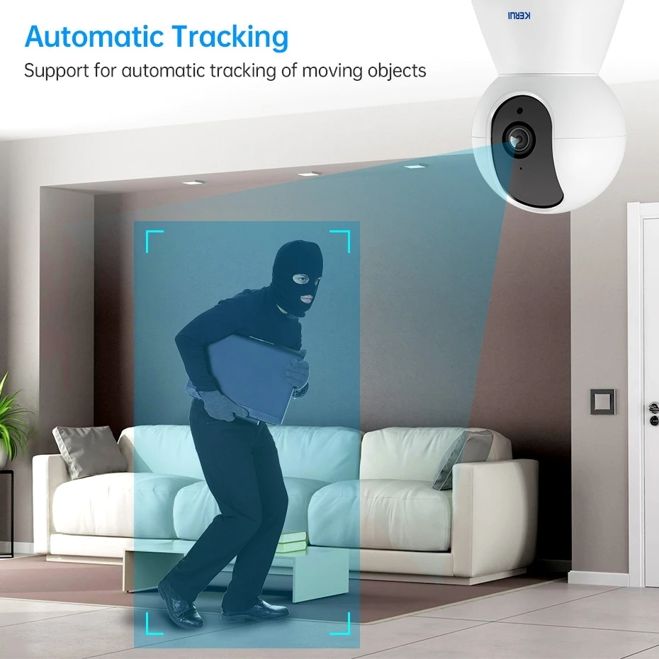 KERUI กล้องวงจรปิด WiFi IP ควา - Eufy Camera E220 บทวิจารณ์และราคา