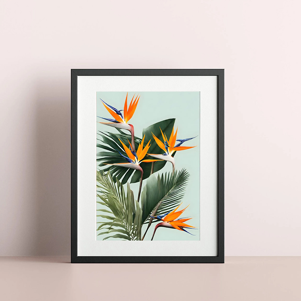 Bird of Paradise Wall Arts,Str - Bird Paradise Strelitzia บทวิจารณ์และราคา