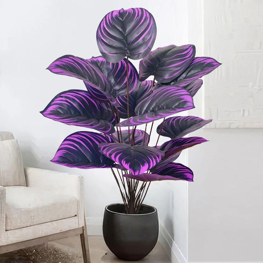57-75 ซม.ขนาดใหญ่ปลอมปาล์มต้นไ - Ficus Lyrata Tree บทวิจารณ์และราคา